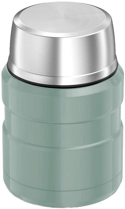Термос для їжі з ложкою 0,47 літрів Thermos "King Food Flask Duck Egg" (173028) Неіржавка сталь Нововолинськ - фото 4