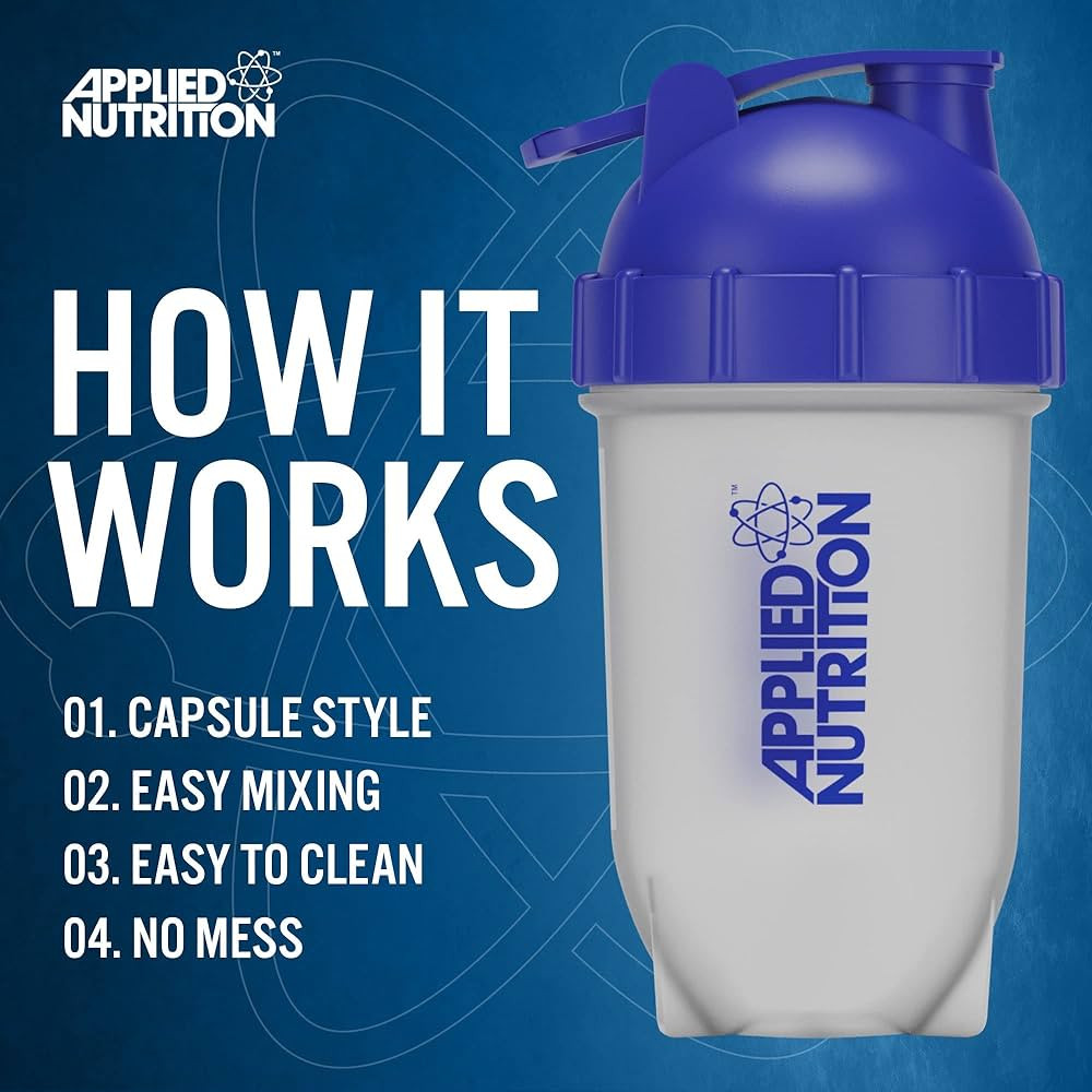 Шейкер Applied Nutrition Shaker Bullet 500 ml (Blue) Луцьк - фото 2
