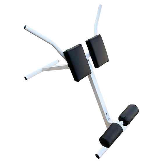 Лавка для гіперекстензії 45 градусів KZ-831 складна Тренажери для преса, гіперекстензії регульована Київ