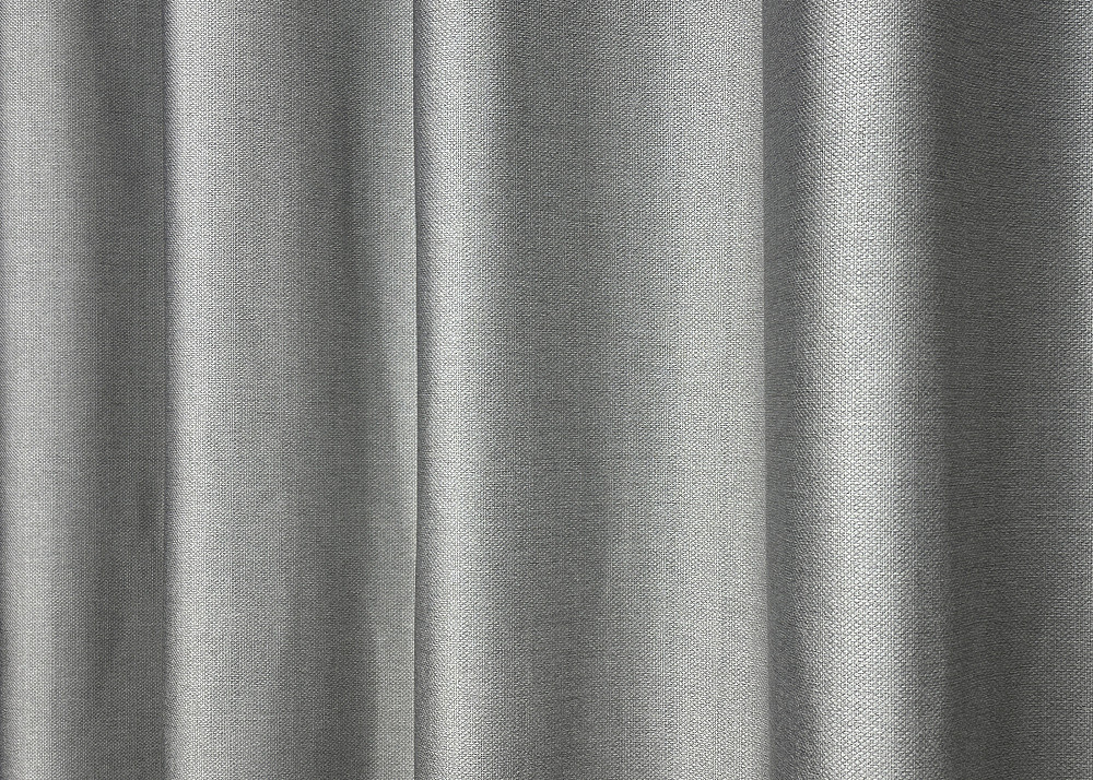 Комплект штор на люверсах VR-Textil Шеніл однотонний № 1689ш Світло-сірий 150х250 см 2 шт (37-0244) Київ - фото 8