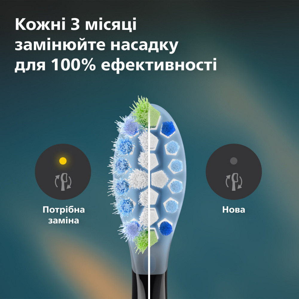 Насадка для зубної щітки Philips HX9044/88 ( Black ) Харьков - изображение 13