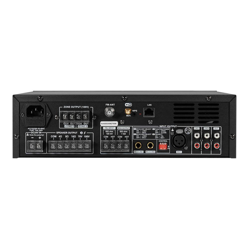 Настільний двоканальний мікшуючий підсилювач CMX EA-60TW, 2 зони, Wi-Fi (17-00027) Київ - фото 17