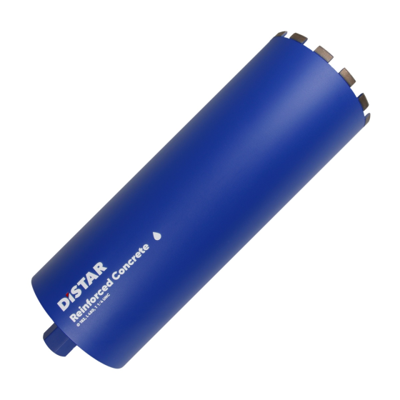Професійне свердло алмазне Distar DDS-W 182x450x1 1/4 UNC Reinforced concrete (17903094098) Київ