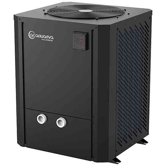 Инверторный тепловой насос для бассейна 160 м3 Aquaviva Model Vertical 35 (35.2 кВт) Киев