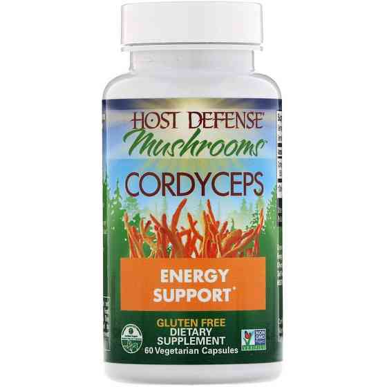 Энергетическая поддержка с кордицепсом (Cordyceps Energy Support) 1000 мг 120 капсул Киев