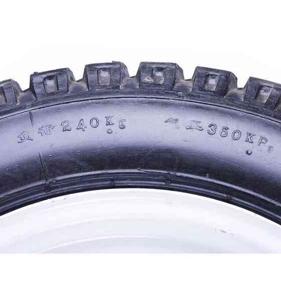 Колесо в сборе 4.00*12 (под 5 болтов, дорожная) для мототрактора Мукачево