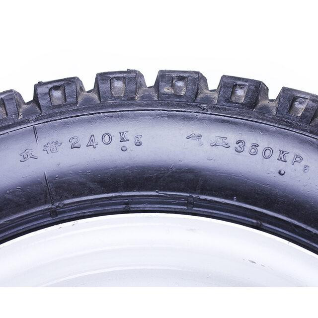 Колесо в сборе 4.00*12 (под 5 болтов, дорожная) для мототрактора Мукачево - изображение 4