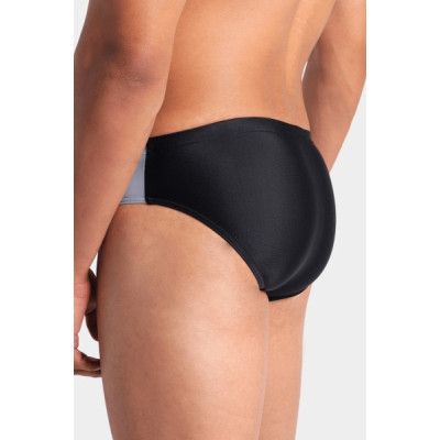 Плавки Arena Stripe Swim Briefs 007929-550 чорний, сірий 95 (3468337395218) Винница - изображение 4