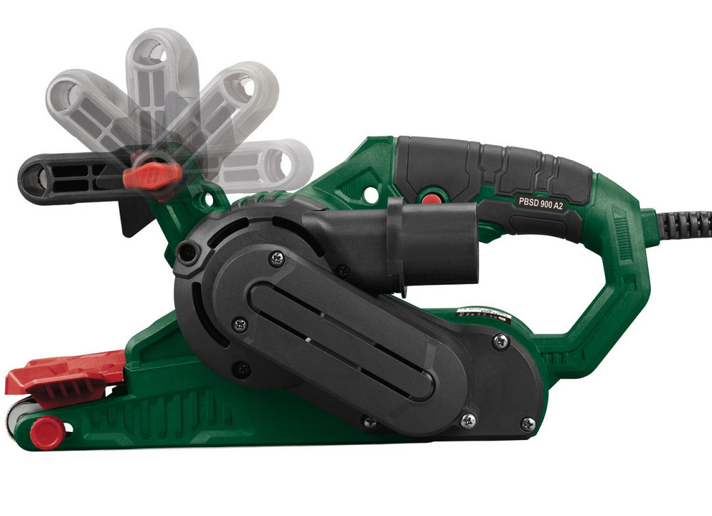 Ленточная шлифовальная машина с 2 зажимами Parkside (PBSD 900 A2) 900 Вт Нововолынск - изображение 11