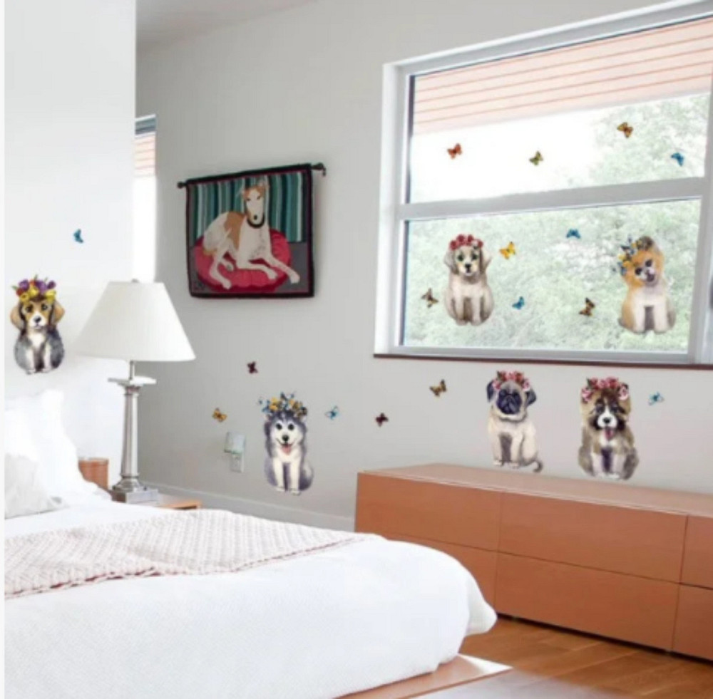 Наклейки на стіну декоративні Собачки Київ - фото 7