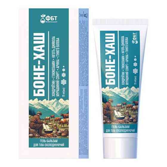 Гель-бальзам для тіла БОНЕ-ХАШ охолоджуючий 75мл Луцьк