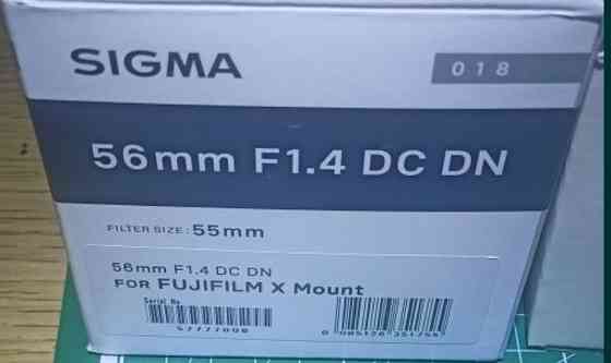 Об'єктив Новий: Sigma 56mm. F1.4 DC DN для FUJIFILM X Mount. Київ