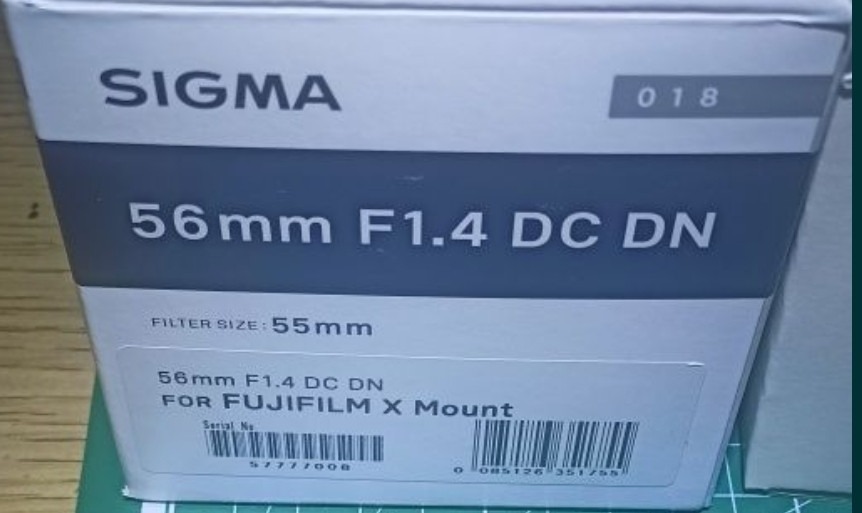 Об'єктив Новий: Sigma 56mm. F1.4 DC DN для FUJIFILM X Mount. Київ - фото 1