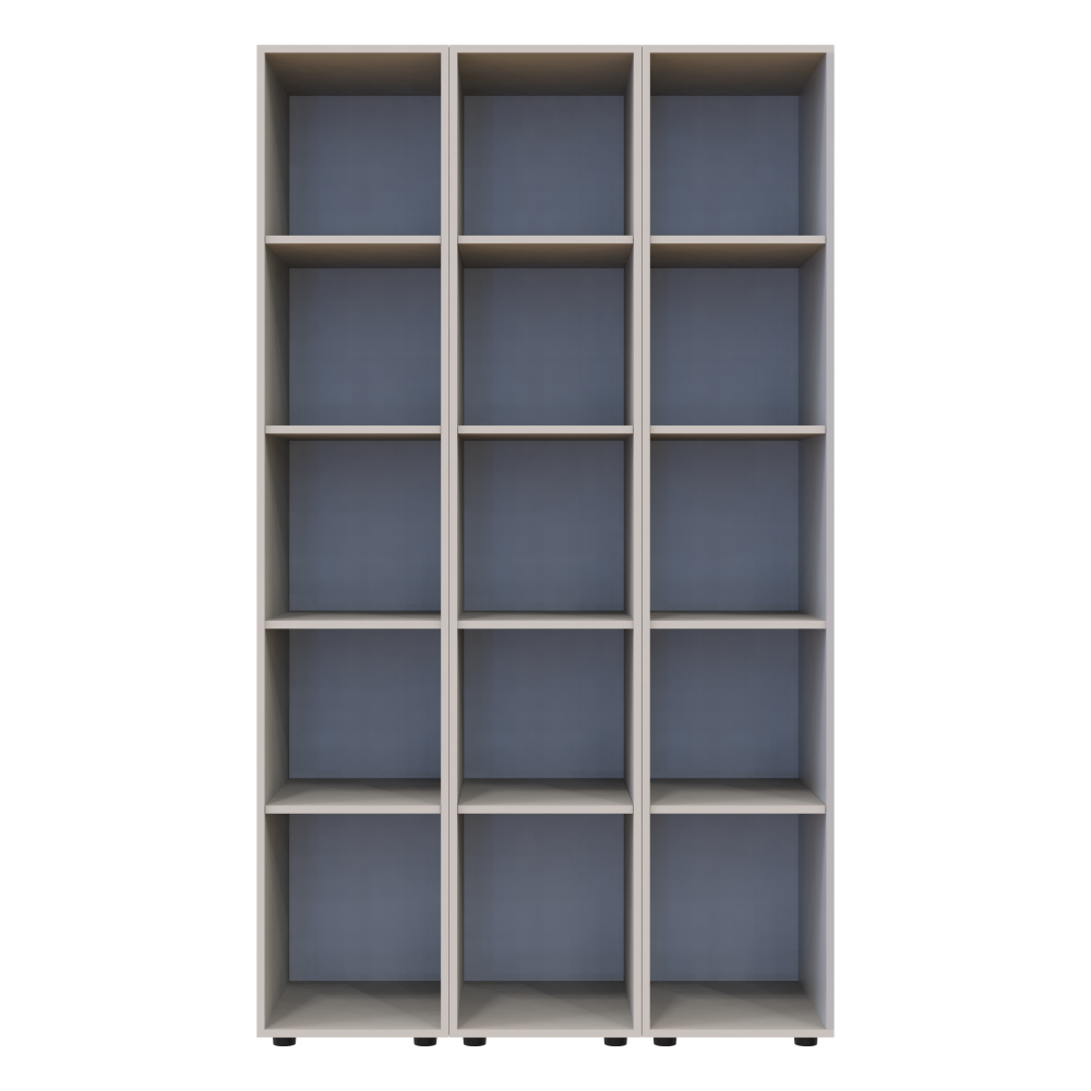 Комплект пеналів для одягу Doros Гелар (3 шт.) 117х49,5х203,4 см 3 Дзеркала/Кашемір (DRS-011262) Львів - фото 3