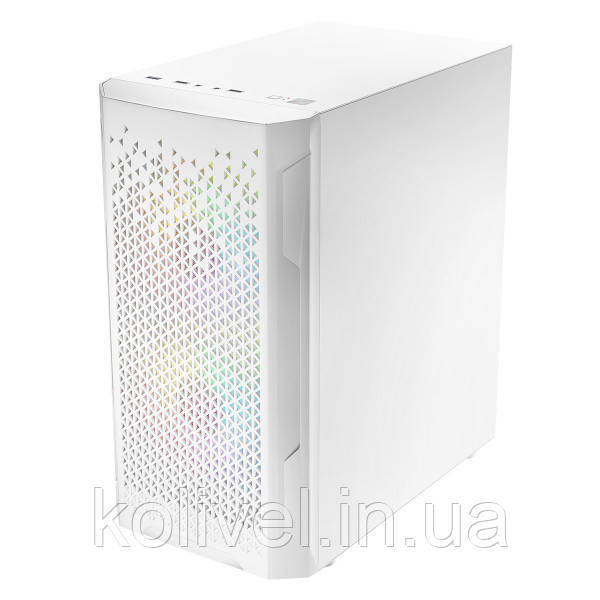 Корпус LogicConcept ARAMIS MESH+GLASS ARGB fans 3x120mm WHITE без БЖ mATX (AM-ARAMIS-20-0000000-0002) Киев - изображение 9