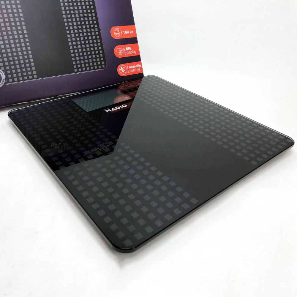 Напольные весы стеклянные Magio MG-801, Персональные весы для взвешивания для взвешивания массы QW-17 Львов - изображение 9