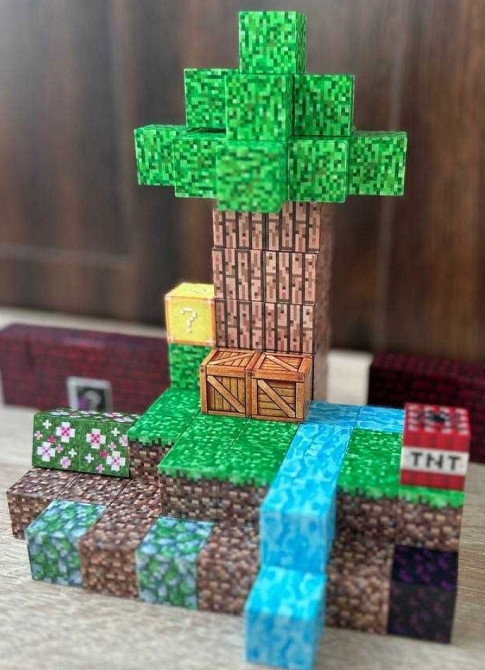 Магнітний конструктор майнкрафт / конструктор minecraft. Киев - изображение 8