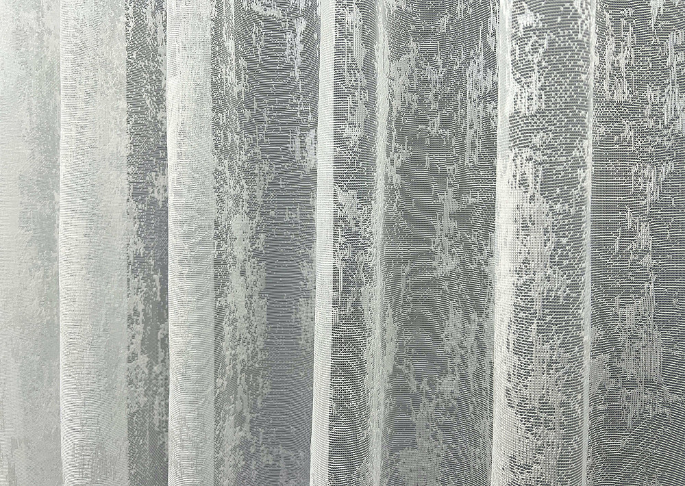 Тюль VR-Textil 1402т Мрамор Жаккард Кремовый 350х270 см (43-141) Киев - изображение 15
