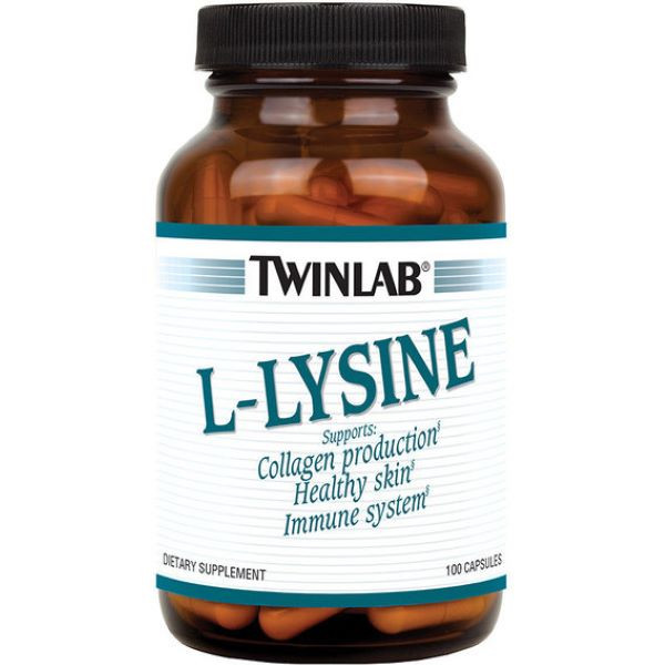 L-лизин Twinlab L-Lysine 100 caps Луцк - изображение 1