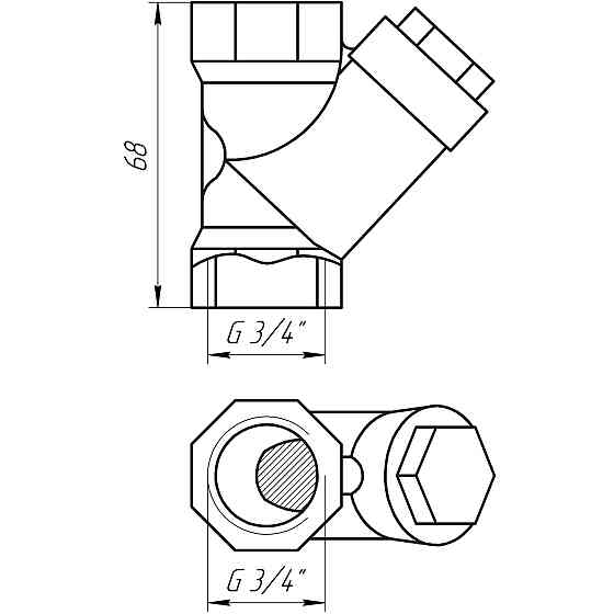 Фільтр грубого очищення ARCO 3/4″ 01831 Луцьк