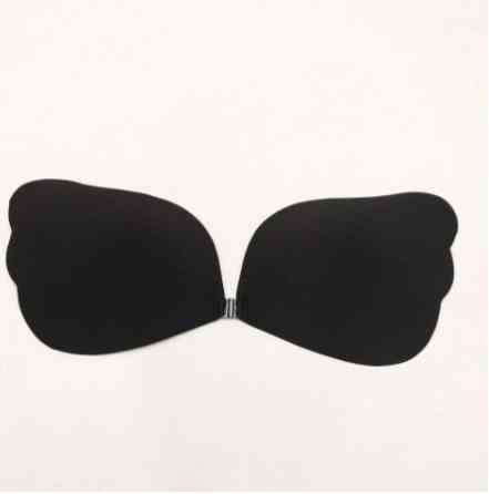 Невидимий ліф жіночий на силіконі чорний Київ