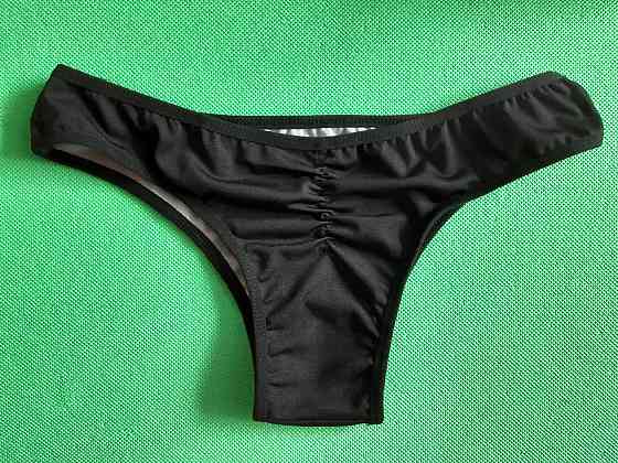 Плавки для купальника тонкі чорний Київ