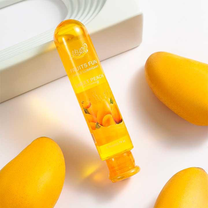 Їстівний лубрикант FRUITS FUN 80 мл - Манго — Інтимне мастило Вінниця - фото 1
