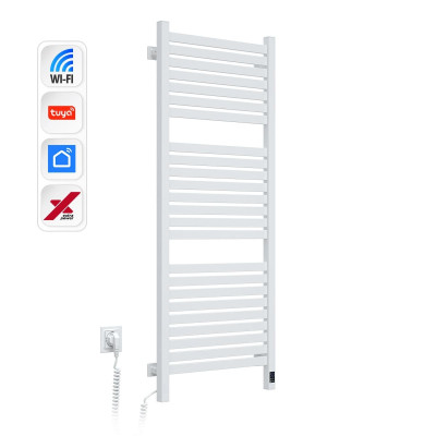 Сушарка для рушників Navin Авангард Х, 1200х480, Wi-Fi, сталь, білий, лівобічна (12-172155-4812) Вінниця - фото 4