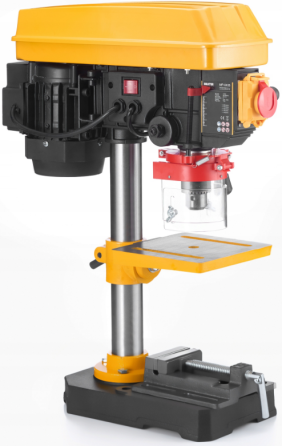 Свердлильний верстат з індукційним колонним столом 1700Вт + регульовані тисці Majster Polska MP-0435 (Польща) Київ