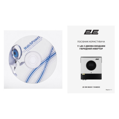 Солнечный инвертор 2E XM MAXII 11000VA/11000W, 48V (2E-XM-MAXII-11K48DIO) Винница - изображение 9