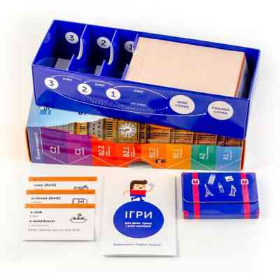 Обучающий набор English Student Карточки для изучения английского языка Student Intermediate B1.2, украинский (39122600) Винница