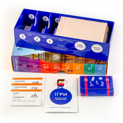 Обучающий набор English Student Карточки для изучения английского языка Student Intermediate B1.2, украинский (39122600) Винница - изображение 5