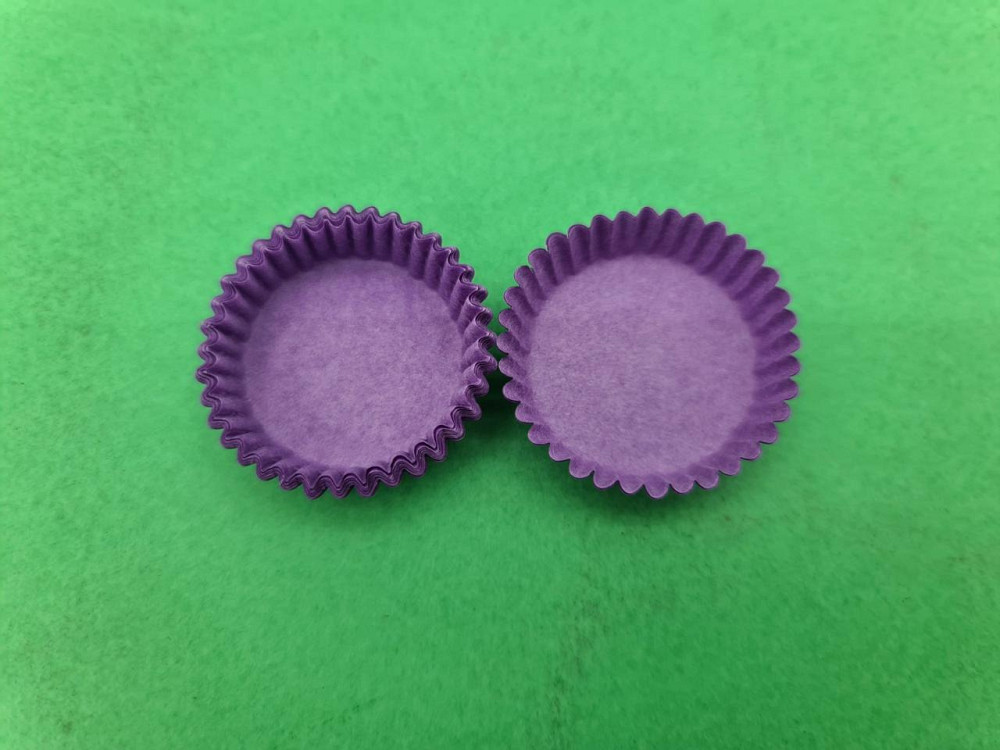 Тартолетка для кексів "Кругла фіолетова"D30 H9,5 (100шт)/3а/ (1 уп.) Харків - фото 2