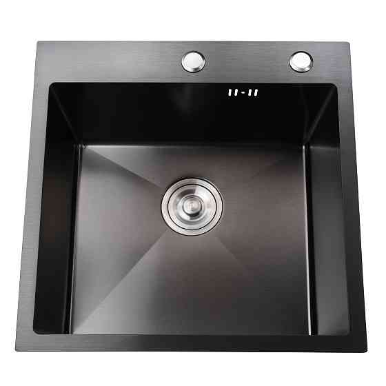 Мийка кухонна 3mm 500х500 Графіт 5050HG Mira Луцьк