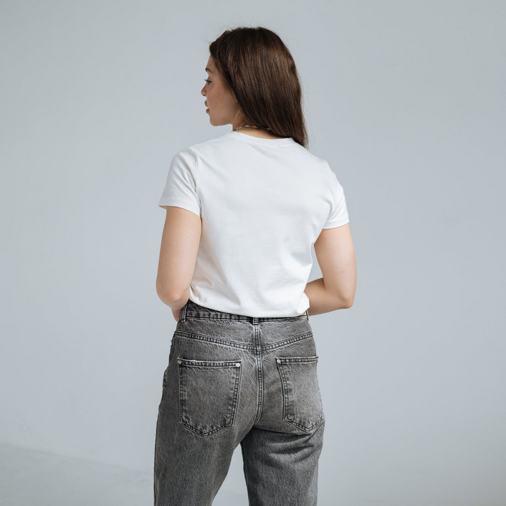 Футболка оверсайз для беременных и кормящих Молочный Киев - изображение 3