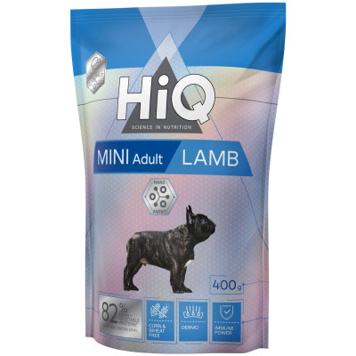Сухий корм для собак HiQ Mini Adult Lamb 400 г (HIQ46468) Вінниця - фото 1