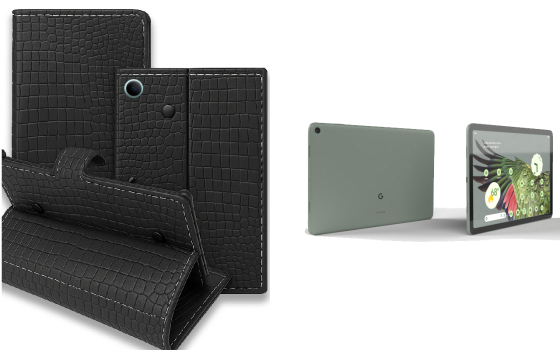 Книжка-трансформер для планшета Google Pixel Tablet 2023, колір Black Krokodil Black Київ