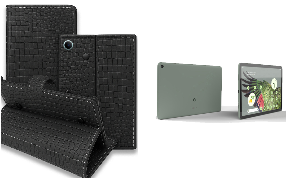 Книжка-трансформер для планшета Google Pixel Tablet 2023, колір Black Krokodil Black Київ - фото 1