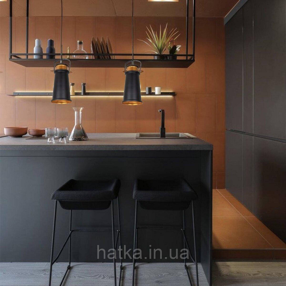 Люстра підвісна в стилі лофт Sirius Ю 93021-1S на 1 плафон Київ - фото 3