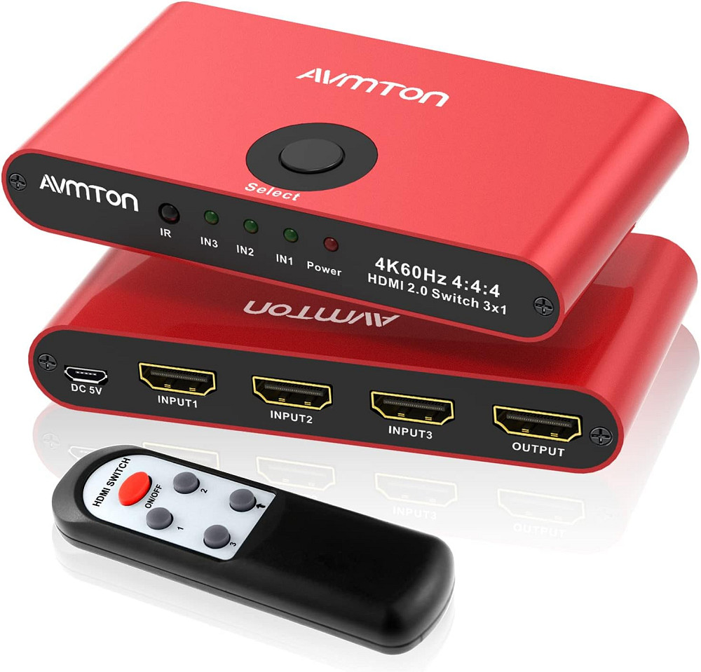 Сплітер AVMTON HDMI 3 в 1 Луцк - изображение 1