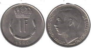 Монета 1глад. 1980 рік, Люксембург. Полтава - фото 1