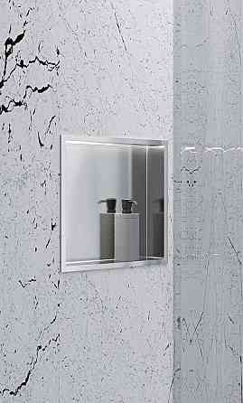 Полка-ниша для ванной комнаты Mixxus Premium NICHE-0102 из нержавеющей стали SUS304 (MI6679) Харьков