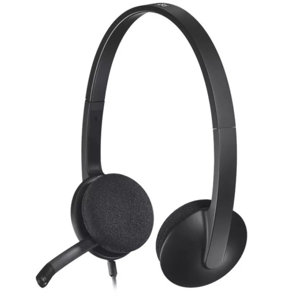 Гарнітура Logitech H340 USB (981-000475) Чорний Харків - фото 1
