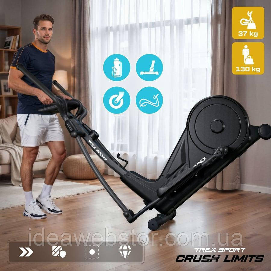 Орбітрек магнітний Trex Sport TX-650CT Krad еліптичний тренажер для дому 130 кг Bluetooth Kinomap Київ - фото 8