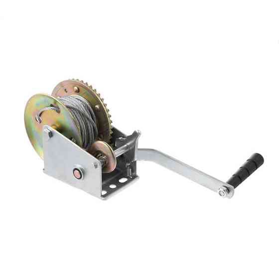 Лебідка важільна INTERTOOL GT1454, 450 кг, сталевий трос - перевірена якість Львів