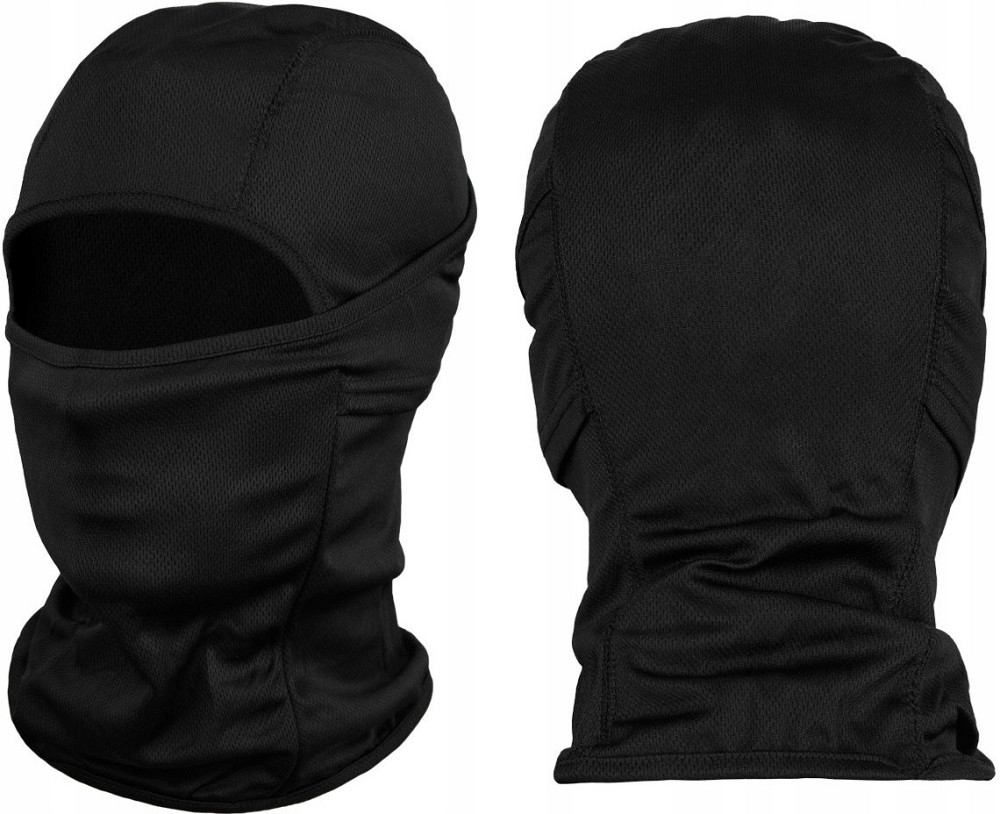 Універсальна Балаклава багатофункціональна термоактивна 1 отвір Mil-Tec від Sturm (12110102) Black Нововолинськ - фото 1