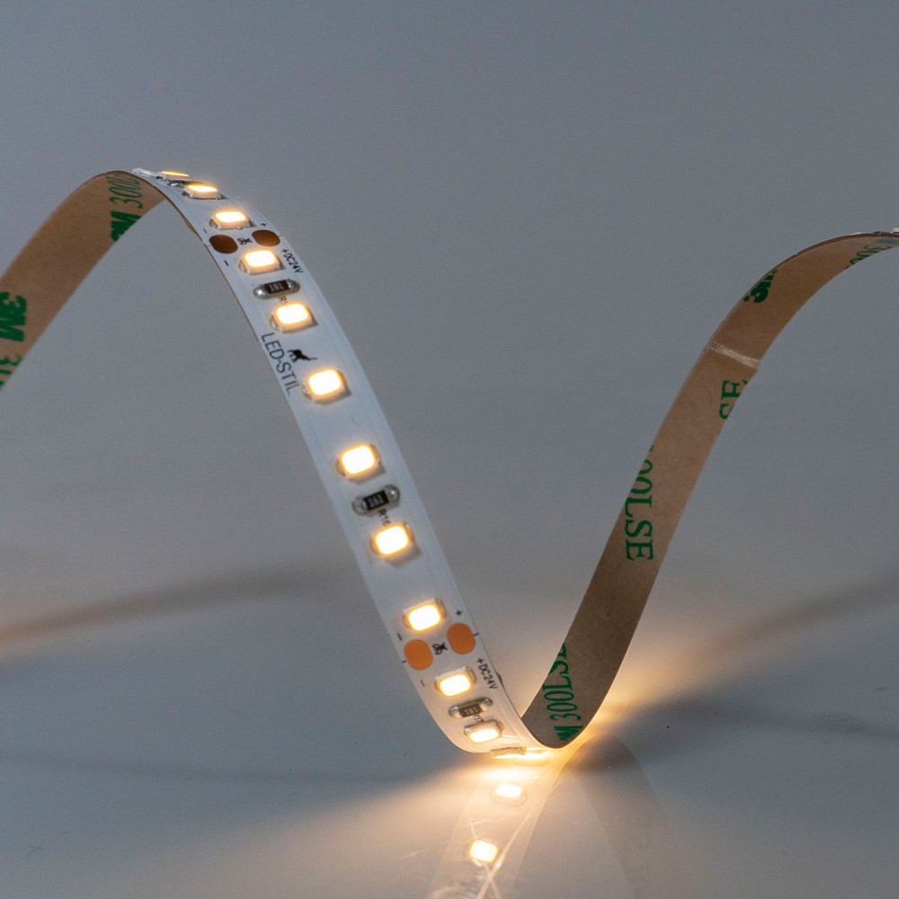 LED-STIL Світлодіодна стрічка 3000K 9,6 Вт/м 2835 120 діодів IP33 24 Вольти 900 lm Київ - фото 3