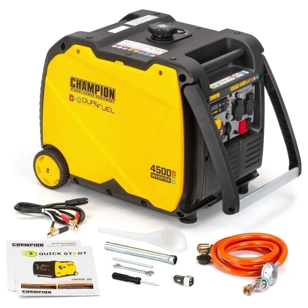 Інверторний генератор 4500 ВТ газ +Бензин у кожусі Київ - фото 6