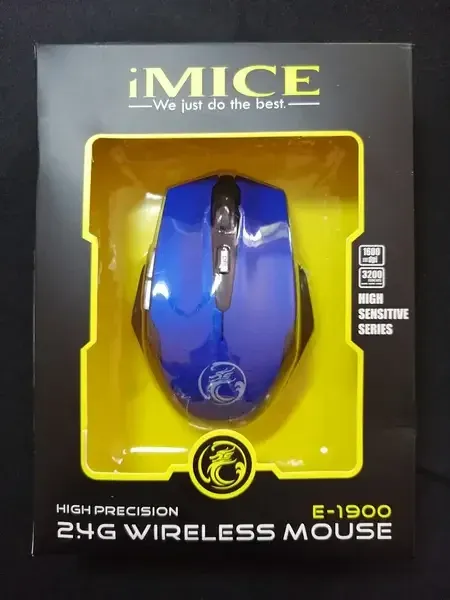 Игровая оптическая лазерная  беспроводная компьютерная  мышь iMICE E-1900 Одесса - изображение 6