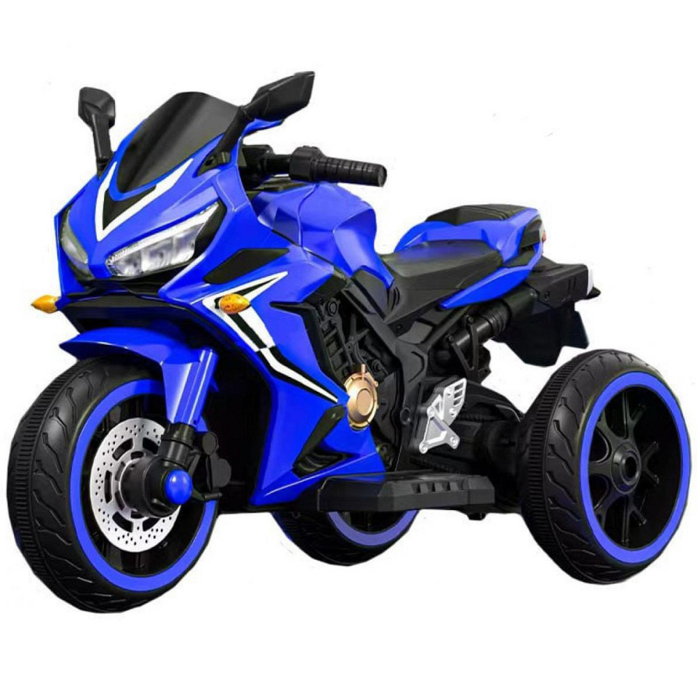 Детский электромотоцикл SPOKO SP-518 мотоцикл на аккумуляторе для детей Синий Киев - изображение 2